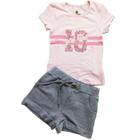 Conjunto Blusa em Cotton e Shorts