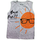 Regata em Meia Malha com Estampa