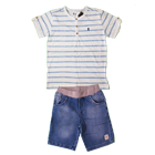Conjunto Bata em M.M e Bermuda