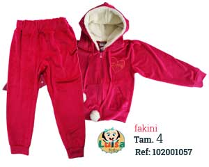 Conjunto Jaqueta com Capuz