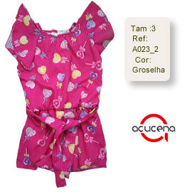 Macaquinho em Tec. Sublimado