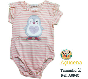 Body em Viscose Manga Curta