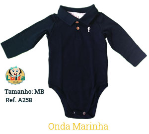 Body Polo em Suedine