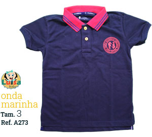 Camisa Polo em Pique