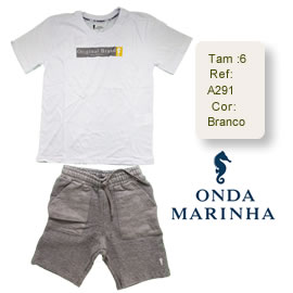 Conjunto Camiseta e Bermuda