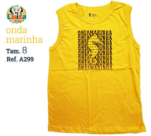 Regata em Meia Malha com Estampa