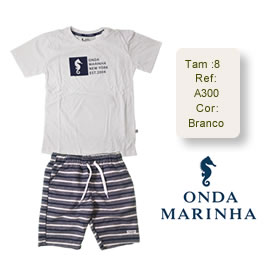 Conjunto Camiseta e Bermuda