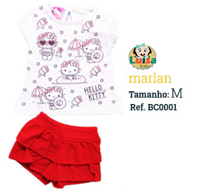 Conjunto bebe Feminino
